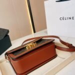 Celine Classique Triomphe Bag in Triomphe Canvas 22cm 191242BZ404LU - Image 5
