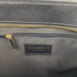 Perfect Match: Chanel Medallion Tote Bag 30cm X Chanel Classic Card Holder Black 15cm - Image 5
