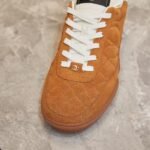 Chanel Sneaker Suede Goatskin Suede Khaki - Image 3