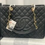 Perfect Match: Chanel Grand Shopping Tote Black 33cm X Chanel Classic Long Flap Wallet Black 19cm - Image 2