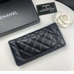 Chanel Classic Long Flap Wallet Black 19.5cm - Image 3