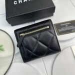 Chanel 19 Flap Card Holder Black 11Cm Ap1790 B04852 94305 - Image 5