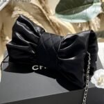 Chanel Clutch Bag Black 25cm AS4098 B13245 94305 - Image 3