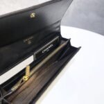 Chanel 19 Flap Long Wallet Black 19Cm - Image 8