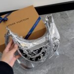 Louis Vuitton Loop Monogram In Silver 23cm M11833 - Image 2