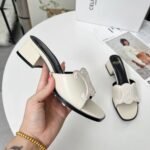 Celine Clemence Mule In White 362355045C 01Mk - Image 2