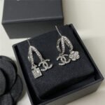 Chanel Pendant Earrings Metal And Diamantés In Silver Abf199 B19948 Nafvp - Image 3