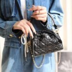 Dior Mini Lady Milly Handbag Black 19cm S0981ONMJ M900 - Image 7