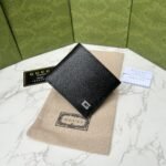 Gucci Initial G Black Short Wallet Black11cm - Image 2