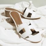 Hermes Oasis Sandals In White H071002Z 02340 - Image 2