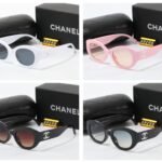 Chanel Oval Sunglasses Acetate And Nylon White - Image 3