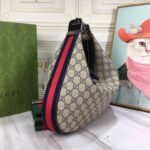 Perfect Match: Gucci GG Attache Large Shoulder Bag X Gucci Ophidia Zip Around Wallet Black 19Cm - Image 4