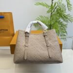 Louis Vuitton Babylone Tote PM Bag Tourterelle Gray 30Cm M11463 - Image 2