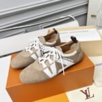Louis Vuitton Lv Sneakerina Hazelnut Brown 1Ahnfa - Image 3