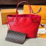 Louis Vuitton Neverfull MM Epi Leather Castillan Red 32cm M12755 - Image 2