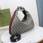 Gucci GG Attache Large Shoulder Bag Beige And Blue 35cm 702823 96GRN 4082 - Image 3