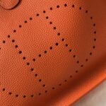 Hermes Clemence Evelyne Pm Orange Feu 29cm - Image 2