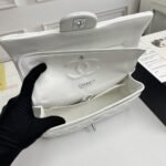 Chanel Classic Double Flap Bag White 25cm - Image 2