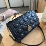 Dior My Dior Top Handle Bag Black 24cm M0997ONGE M900 - Image 2