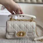Dior Mini Jolie Top Handle Bag Latte 19cm M9272UBHI M030 - Image 2