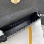 Chanel Kelly Shoulder Bag Black 18cm - Image 2