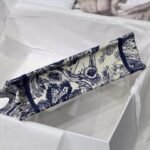 Dior Mini Dior Book Tote Blue Toile de Jouy Embroidery 23cm - Image 2