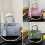 Louis Vuitton Speedy Bandoulière Monogram Blue 19cm M24604 - Image 3