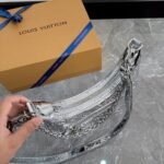 Louis Vuitton Loop Monogram In Silver 23cm M11833 - Image 3