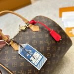 Louis Vuitton Speedy Soft 30 Crafty Bag Monogram Red 30cm M11945 - Image 3