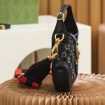 Gucci Jackie 1961 Shoulder Bag Black And Ivory 19cm 685127 UN3AG 1294 - Image 3