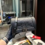 Chanel Medium Cordoba Boy Bag Black 25cm - Image 3