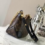 Louis Vuitton Boulogne Handbag Monogram Black 25cm M45831 - Image 3