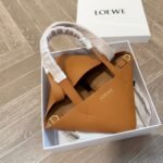 Loewe Medium Puzzle Fold Tote Warm Desert 25cm - Image 2