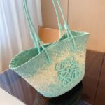 Loewe Anagram Basket Bag Fresh Mint 27cm - Image 3