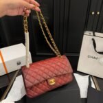 Chanel Classic Handbag Gradient Leather Brown 25cm A01112 B16859 NY562 - Image 3