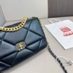 Chanel 19 Bag Lambskin Midnight Blue 28cm - Image 3