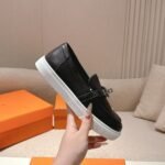 Hermes Game Slip On Sneaker Noir H231015Z 02370 - Image 4
