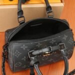 Louis Vuitton Speedy Bandoulière Monogram Black 19cm M24606 - Image 3