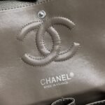 Chanel Classic Double Flap Bag Moss Green 25cm - Image 3