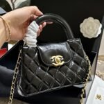 Chanel Kelly Bag Shiny Black 22cm AS4416 B14296 94305 - Image 3