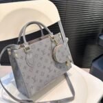 Louis Vuitton Onthego Pm Trianon Gray 25cm M12465 - Image 4