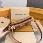 Louis Vuitton Liv Pochette Cognac Brown 26cm M11916 - Image 4