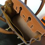 Hermes Birkin Touch Togo Handbag Brown 25cm - Image 4