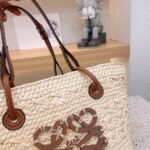 Loewe Anagram Basket Bag Tan 30cm A223P65X01 2435 - Image 4