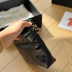 Chanel 22 Mini Bag Shiny Calfskin Black 20cm AS3980 B08037 94305 - Image 4