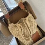 Loewe Slit Bag Natural And Tan 30cm A685453X07 2435 - Image 4
