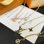 Louis Vuitton Lv Iconic Enamel Necklace Pink M01215 - Image 4