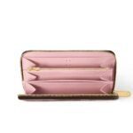 Louis Vuitton Zippy wallet Rose Ballerine 19cm N60046 - Image 3