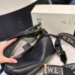 Loewe Small Puzzle Bag Black 24cm A510P60X30 1220 - Image 5