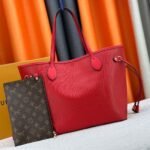 Louis Vuitton Neverfull MM Epi Leather Castillan Red 32cm M12755 - Image 5